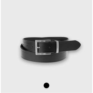 [지오다노]남성 라인 디테일 레더 소가죽 벨트 135501