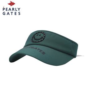 [파리게이츠] 파리게이츠 여성 큐빅 스마일 리본 탈착 썬바이저 521E3CP002_GN