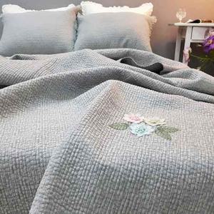 썸머킹 인견요로 워싱 피그먼트 누빔 이불 K