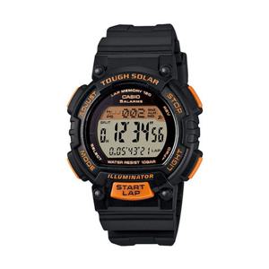 카시오 태양광 남성 남자 블랙 오렌지 스포츠시계 레진시계 STL-S300H-1B