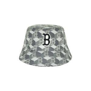 MLB 공용 큐브 모노그램 버킷햇 3AHTM033N-43GRS