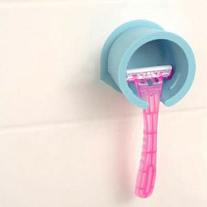 강력흡착 편리한 욕실 다용도 위생 면도기 홀더