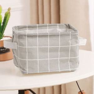 소품정리 린넨 바구니 서랍 옷장바스켓