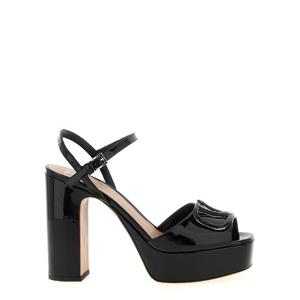VALENTINO GARAVANI Valentino Garavani VLogo platform sandals W2S0FG2TMK0NO
