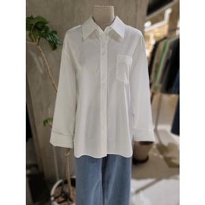 [ZOOC] 백 스트랩 코튼 셔츠 (Z251MSC003)