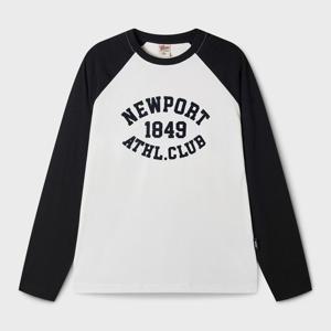 [후아유][공용] Campus Raglan T-shirt WHLAF3821U