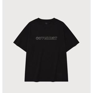 커버낫 여성 쿨 코튼 레인보우 쿠퍼로고 티셔츠 B1 CO2502ST71 BK WH GN