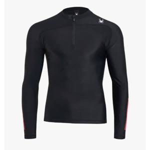 스파이더 맨즈 워터스포츠 하프집 래시가드 BB SPIMCNRL321M BLK WHT