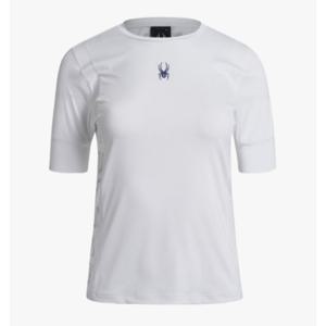 스파이더 우먼스 트레이닝 도트 레터링 반팔 티셔츠 BB SPIMCNRS252W WHT