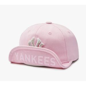 MLB 키즈 베이직 걸즈 샤이니 와이어 캡 모자 OO 7FWRB023N 50PKL