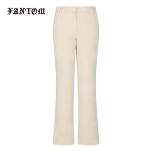 [팬텀] 여성 트리코트 백기모 부츠컷 팬츠 221E3PT206_IV