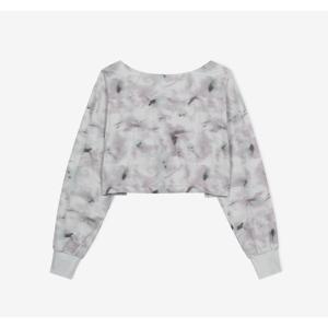 뉴발란스 컷아웃 크롭 긴팔티셔츠 W B1 NBNDF2W152 16 19 80