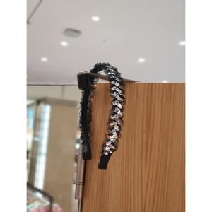 베네통키즈6 블랙 스팽글 헤어밴드 QCET10541