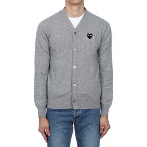 [꼼데가르송] 25FW 블랙 와펜 가디건(P1N024) (AX N024 051 2)