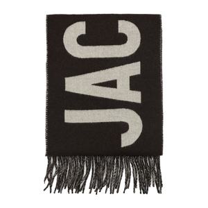 자크뮈스 프린지 로고 스카프 브라운 226AC435 5007 080