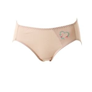 [비너스] 면100 브라운 하트자수 요일팬티 면팬티 VPT6957