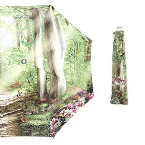 [오키즈]명화 3단 양산 [초록숲] [L1016]