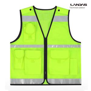 [랜더스][루페코리아] 랜더스 안전조끼 반사조끼 야광 S500 형광