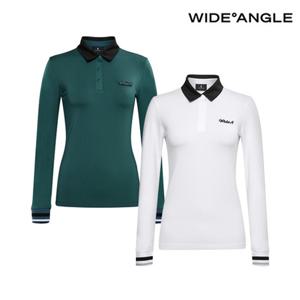 [와이드앵글] WWU25292 여성 TO 에센셜 가을 폴로 티셔츠