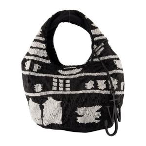 제이더블유앤더슨 블랙 화이트 비즈 숄더 백 HB0744 FA0470 901