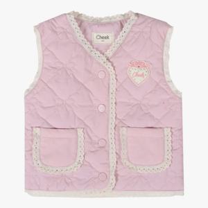 [치크(키즈)]리본퀼팅 경량조끼 CKVW25W1G