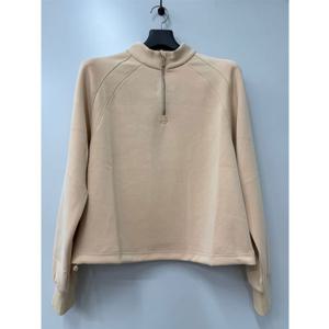 [르꼬끄]르꼬끄 여성 샌드워싱 더블텐션 루즈핏 하프집업 QQ322O