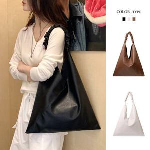 [모노무드]MNO 포올 셔링 빅숄더백 레더 쇼퍼백 FA3009 (3color)