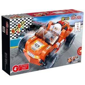 MSCT (반바오) 터보파워 오렌지볼-풀백 모터 BO8623 반바오 종이 입체퍼즐 유아동퍼즐 완구 매트