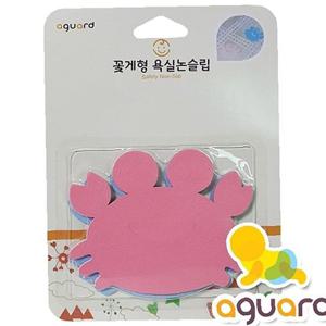 아가드 미끄럼방지 꽃게 욕실논슬립패드 10장