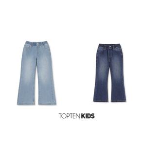 [탑텐키즈]MKF1DP2212 여아) 에코 플레어 데님 팬츠