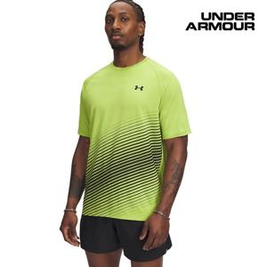 [언더아머(백)]남성 UA Tech 그라데이션 라운드 반팔 티셔츠 6005916-326