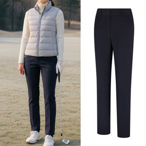 비티알 여성 겨울 스판 기모 골프 바지 BSC090FP3W