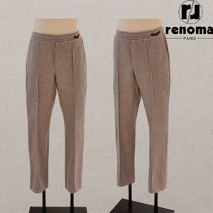 [레노마캐주얼]FW 베이지 최고급 기모 밴딩 데일리 캐주얼 팬츠 슬랙스 RPLMZP55AJD
