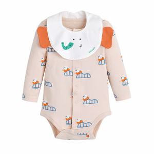 [모이몰른]유아 롤코 면모달스판 바디수트 세트 M231BUN10P