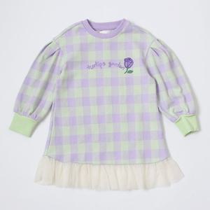 [로엠걸즈(아동)]체크 쟈카드 원피스 RGOM2381P