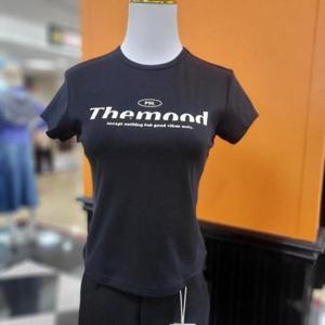 파파야 DP01 라운드 스판 슬림티 PNPRTP004C