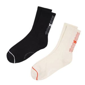 [와이드앵글]  WMU23S05   WG 남성 로고 플레이 크루삭스