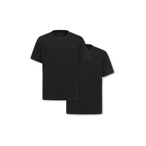 [에디션앤드지]25 FW 남자니트 기본 블랙 이너용 반팔티 2PACK NEF5TR1101 DR4488