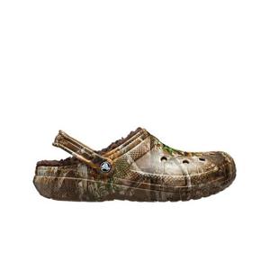 크록스 클래식 라인드 리얼트리 엣지 클로그 초콜렛 205377-280