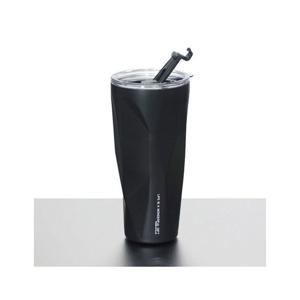 키친아트 스테인레스 커팅 텀블러 블랙 900ml 빨대홀