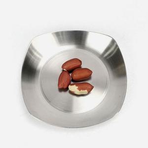 업소용 스텐27종 샤틴무광 사각 구프 사각접시 3호