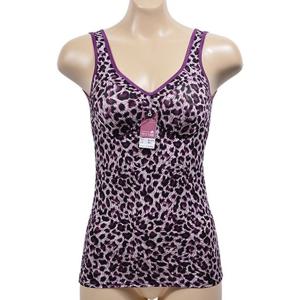 (쏘로사떼)호피 노와이어 신축성 좋은 여성 브라런닝