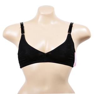 플라워패턴 노몰드 노와이어 인견 망사 브라