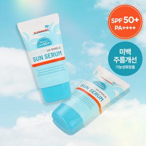 (1+ 1)알로하와이 UV쉴드 에어핏 선세럼 60ml SPF50+ PA++++ /백탁없는 수분 썬크림 선블록 자외선차단제