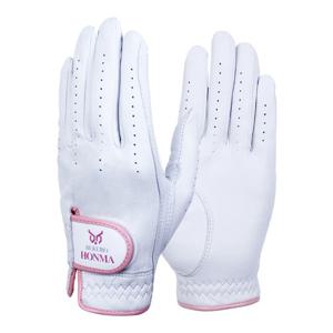 부쿠로혼마 천연양피 골프장갑 여성용(양손)_H2344L
