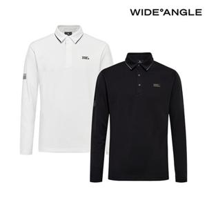[와이드앵글] WMU25211 남성 TO 입체패턴 폴로 티셔츠