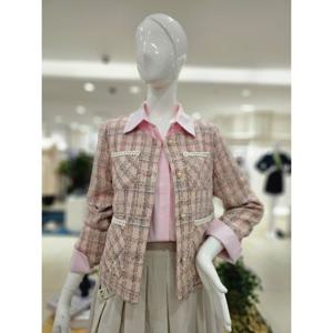 [포커스]MARIO포커스 꽈 배색포켓 트위드 자켓 FS4A7JK00673