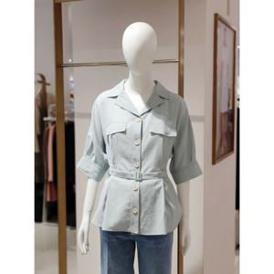 [에꼴드파리]MARIO볼륨 소매 블라우스 M10RB45WBAM10A