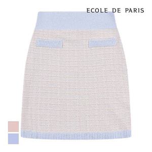 [에꼴드파리]MARIO트위드 미니스커트_ZB25KSB078Z
