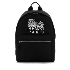 KENZO Black fabric KENZO Happy Tiger backpack FF65SA613F29 99